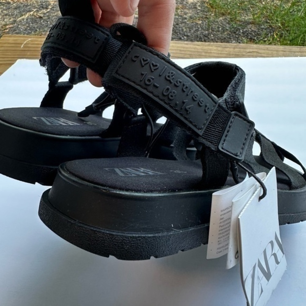 Zara NWT kids fabric fisherman sandals 2549/930 - Picture 10 of 11